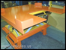 herkules adjustable walk-in rack lift tables with counterweights v0054_02