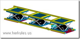 school bus conveyor lift system manufacturer v0112_04