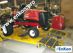 v0749_enkon_tractor_assembly_line_ergonomic_scissor_lift_table_portable_air_caster
