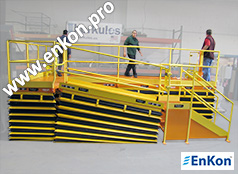v1043-05-enkon-osha-compliant-lift-table-safety-skirt-hydraulic-powered-operator-tilt-ramp-railing-stairs
