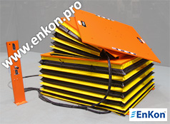 v1392-01-enkon-lift-table-skirting-industrial-strength-air-powered-360-turntable-30-degree-tilt