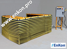 v1635-01-enkon-osha-compliant-lift-table-skirt-u-cell-autonomous-mobile-robot-support-equipment