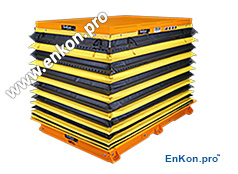 v1705-01-enkon-vinyl-accordion-safety-skirt-quality-engineered-precision-long-lasting-trusted-scissor-lift-equipment
