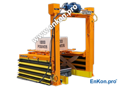 v1744-01-enkon-fully-electric-belt-drive-scissor-lift-table-automated-material-handling-lift