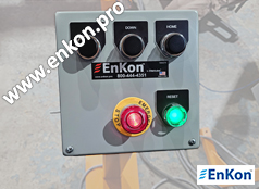 v1744-04-enkon-operator-controls-component-u-cell-belt-drive-scissor-lift-table-amr-enabled-assembly-workstation