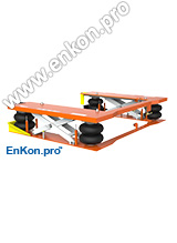 v1758-01-enkon-pneumatic-u-cell-scissor-lift-table-low-profile-amr-support-equipment